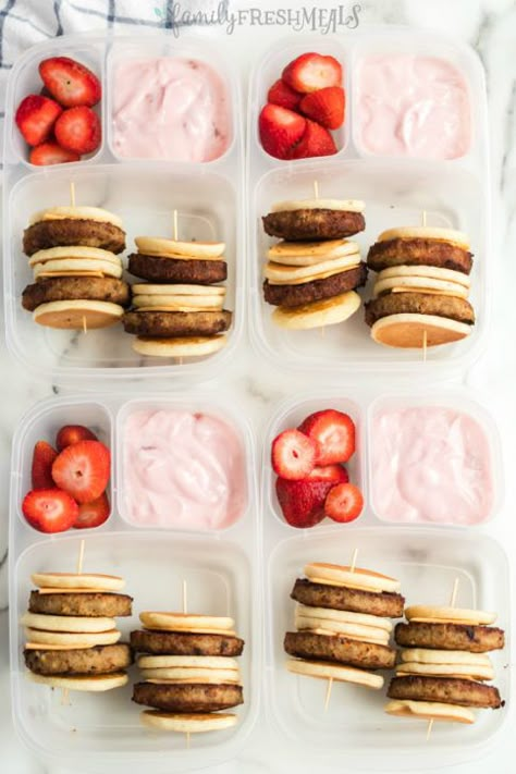 Breakfast Archives - Family Fresh Meals Easy Work Lunches Make Ahead Healthy, Easy Lunchable Ideas, Pancake Bento Box Ideas, On The Go Lunches For Kids, Kids Meal Prep Lunch Boxes, Healthy Pizza Lunchable, College Make Ahead Meals, Mexican Bento Box Lunch, Christmas Lunchbox Ideas For Kids