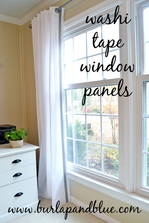 washi tape window treatments Washi Tape Window, Diy Jars Ideas, Window Pane Art, Family Room Windows, Diy Crafts Tutorials, Light Window Treatments, Glass Art Installation, Tape Window, Art Glass Lamp