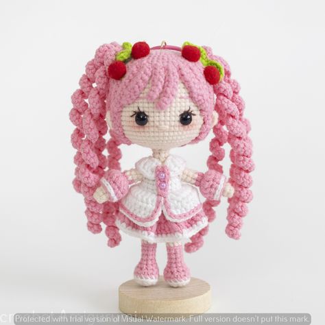 Quick & Easy Crochet Projects: Free Amigurumi Patterns for Beginners 🦉 #CrochetDollPattern Easy Crochet Projects Free, Hatsune Miku Doll, Miku Doll, Crochet Projects Free, Quick Easy Crochet, Plush Crochet, Doll Patterns Free, Amigurumi Plush, Miku Hatsune