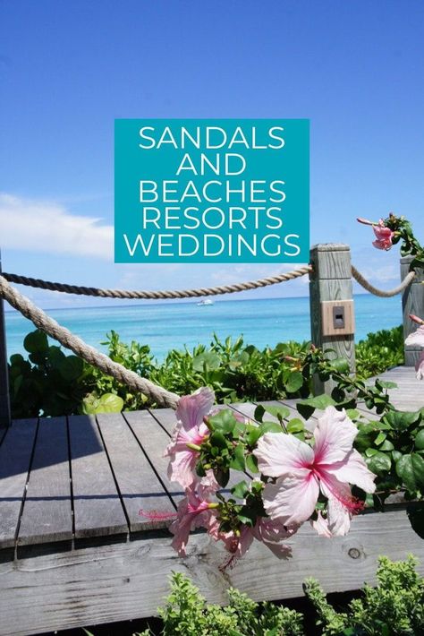 Sandals Wedding Resort, Sandals Resort Wedding, Sandals Resort, Beaches Resorts, Wedding Resort, Unique Destination Wedding, Beach Wedding Sandals, Destination Wedding Ideas, Sandals Wedding