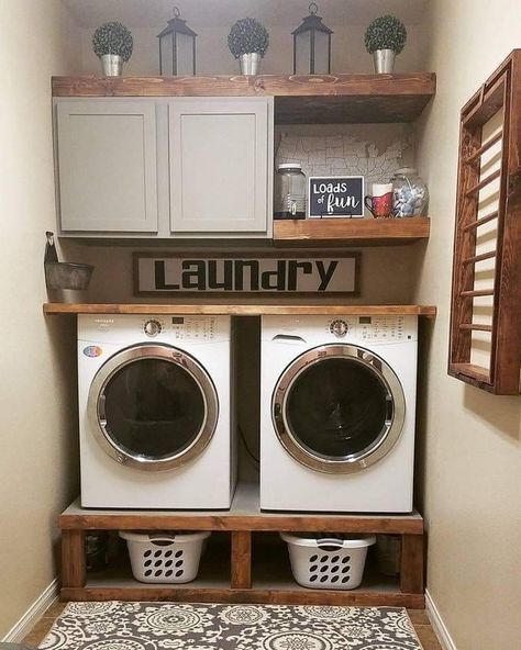 Laundy Room, Laundry Room Update, Laundry Makeover, Laundry Room Storage Shelves, Stylish Laundry Room, Dream Laundry Room, Laundry Room Closet, Mudroom Laundry Room, Laundry Room Layouts