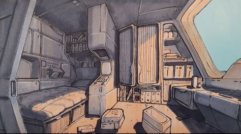 Cyberpunk Apocalypse, Apocalypse City, Spaceship Interior, The Old Republic, My Sketchbook, Alcohol Markers, Futuristic Design, Futurism, Environment Design