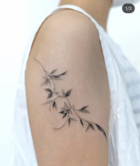 Tree Branch Tattoos For Women, Branch Tattoos For Women, Tree Branch Tattoo, Tattoo Fixes, Ivy Tattoo, Tattoos To Cover Scars, Arm Tats, Branch Tattoo, Dragon Tattoo For Women