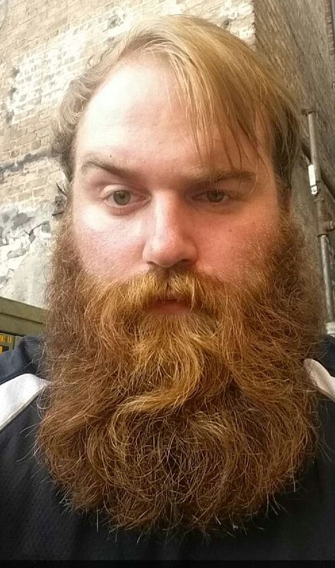 Jake Hebert 24 yrs. Old Old Ginger Man, Beard Pictures, Ginger Hair Men, Ginger Man, Beard And Mustache Styles, Long Beard Styles, Beard Men, Beard Envy, Long Beard