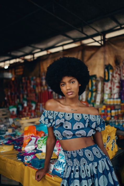 Model Ebonee Davis on Experiencing Ghana for the First Time - Vogue Ebonee Davis, Shanina Shaik, Chanel Iman, Jasmine Tookes, African Beauty, Afro Hairstyles, West Africa, Gigi Hadid, Black Is Beautiful