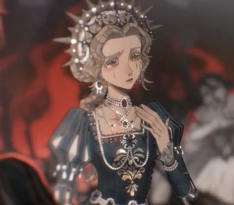 #identityv#alicedeross#eternityskinidentityv Alice Deross, Idv Icons, Fandom Characters, Winter Queen, Eldritch Horror, Identity Art, Icon Pfp, Anime Character Design, Anime Character