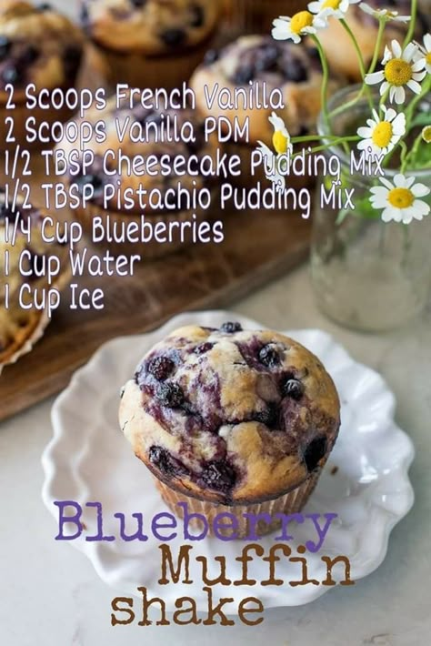 Herbalife Dessert Recipes, Herbalife Muffins, Herbalife Protein Powder, Herbalife Snacks, Herbalife Loaded Tea, Herbal Life Recipes, Waffle Ideas, Herbalife Protein, Shake Ideas