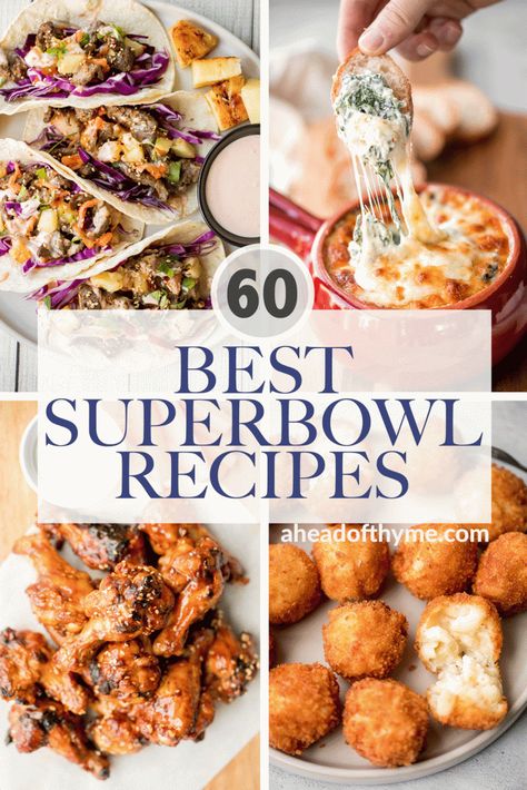 Handheld Appetizers, Creamy Dips, Best Superbowl Food, Super Bowl Party Food, Super Bowl Food Healthy, Hot Wing Recipe, Super Bowl Recipes, Healthier Snacks, Healthy Superbowl