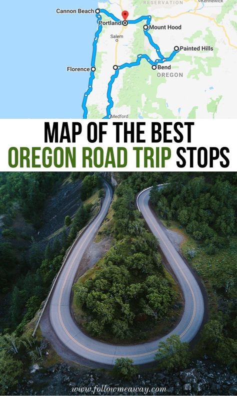 The Ultimate Oregon Road Trip Itinerary You Should Steal - Follow Me Away Ultimate Oregon Road Trip, 7 Day Oregon Road Trip, Timber Gulch Oregon Road, Oregon Road Trip Itinerary, Oregon Itinerary, Oregon Coast Roadtrip, Oregon Trip, Visit Oregon, Pacific Northwest Travel