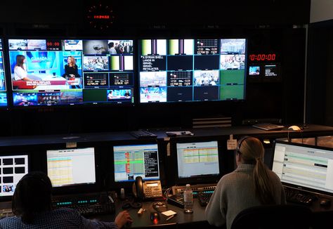 TV Technology featured Sun News Network in a story on how the Canadian network provides approximately 96 hours of original content per week, ranging from breaking news to talk.    Get the full story on why they implemented a number of Avid solutions, including iNEWS, ISIS for shared storage, Interplay for asset management, and NewsCutter plus Media Composer for editing http://www.tvtechnology.com/equipment/0082/sun-news-network-relies-on-avid-technology/216669    #Avid #TV #television #broad... News Producer Aesthetic, Breaking News Aesthetic, News Station Aesthetic, Tv Studio Aesthetic, Reality Tv Show Aesthetic, Sideline Reporter Aesthetic, Tv Producer Aesthetic, Tv News Aesthetic, Media Production Aesthetic