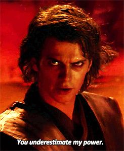 New party member! Tags: jake lloyd hayden hayden christensen you underestimate my power Jake Lloyd, Anakin Vader, Underestimate Me, My Power, Hayden Christensen, Darth Maul, Last Jedi, Star Wars Episodes, Anakin Skywalker