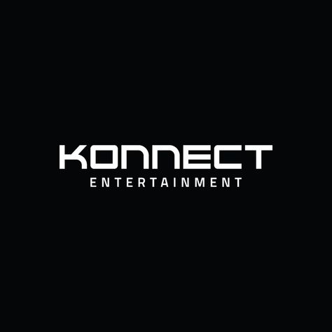 KONNECT ENTERTAINMENT Logo Fake Entertainment Logo, Kpop Shifting, Kpop Ideas, Entertainment Logo, Names Ideas, Best Friends Shoot, Kang Daniel, Kpop Entertainment, Album Covers