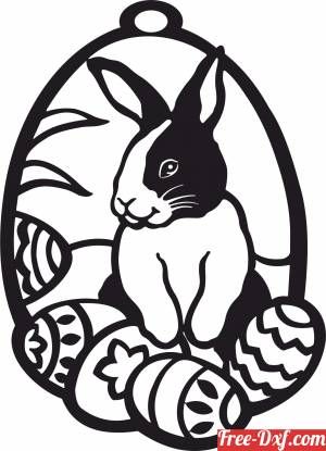 Easter Egg Bunny, Papercut Art, Free Dxf Files, Bunny Design, Horse Silhouette, Easter Colouring, Laser Cnc, Bunny Svg, Bunny Designs