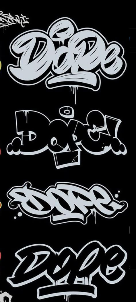 Grafitti Drawings Design, Number Graffiti, Graffiti Letter D, Graffiti Letters Styles, Og Abel Art, Tattoo Lettering Alphabet, Graffiti Lettering Alphabet, Lettering Styles Alphabet, Chicano Art Tattoos