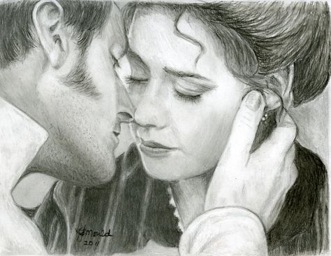 A kiss that said it all in N+S by Jojemo on DeviantArt Elizabeth Gaskell, John Thornton, Costume Drama, North And South, Richard Armitage, North South, Period Dramas, Pride And Prejudice, Great Movies