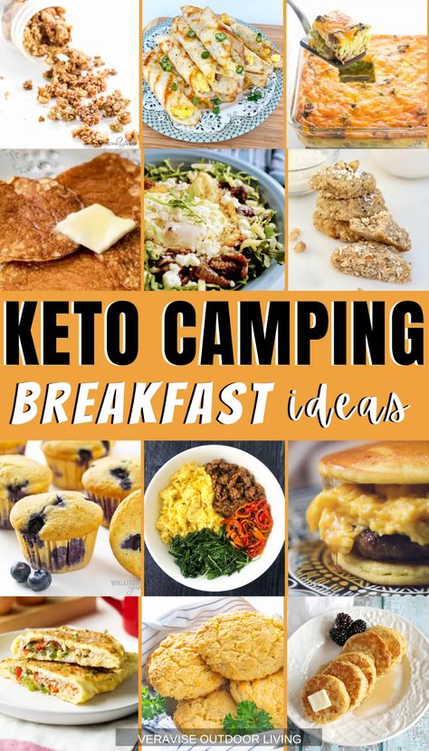 Starting the day right means having keto for breakfast. It gives you the motivation you need to follow-thru with your diet goals for the whole day, so make sure to keep your keto camping breakfast meals as delectable as possible to give you that push when you feel like giving up. Keto Camping Breakfast Ideas, Healthy Camping Breakfast Ideas, Camping Keto Meals, Easy Keto Camping Meals, Low Carb Camping Recipes, Keto Camping Recipes, Healthy Camping Breakfast, Breakfast Camping Meals, Keto Camping Meals