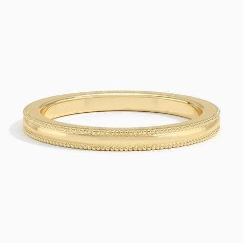 Shop Gold Wedding Bands - Brilliant Earth Brilliant Earth Wedding Band, Milgrain Wedding Band, Custom Diamond Jewelry, Milgrain Wedding Ring, Wedding Ring Guide, Brilliant Earth Rings, Gold Wedding Bands Women, Wedding Band For Women, Wedding Band Women