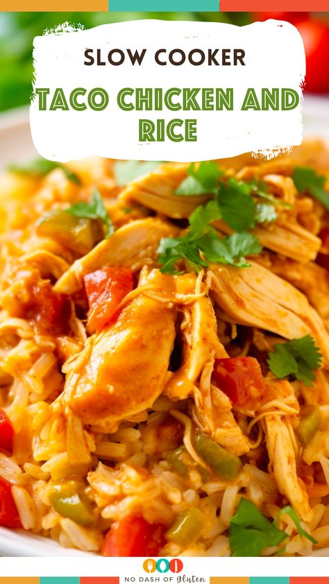 Slow Cooker Mexican Chicken And Rice, Chicken Taco Rice Crockpot, Crockpot Salsa Chicken And Rice, Southwest Crock Pot Chicken And Rice, Crockpot Taco Chicken And Rice, Slow Cooker Taco Chicken And Rice, Crockpot Mexican Chicken And Rice, Diced Chicken Crockpot Recipes, Santa Fe Chicken Crockpot