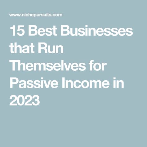 15 Best Businesses that Run Themselves for Passive Income in 2023 Laundromat Business, Passive Income Sources, Vending Machine Business, Amazon Fba Business, Passive Income Business, Healthy Products, Money Hacks, Show Me The Money, Creating Passive Income