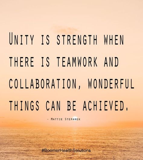 Unity is Strength when there is Teamwork and Collaboration, Wonderful things can be Achieved. Collaboration Quotes, Unity Is Strength, Unity Quotes, Telugu Inspirational Quotes, Literacy Worksheets, Essay Writing Skills, Personal Quotes, School Themes, Health Facts