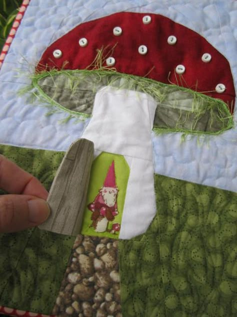 Mushroom Quilt, Angel Quilt, Boo Door, Crane Design, Childrens Quilts, Quiet Book Ideas, Quilt Labels, House Quilts, Quiet Books