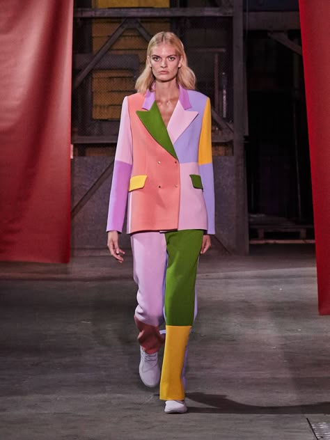 Brogger Spring/Summer 2019 Ready-To-Wear Collection Colorful Clothing, Colour Pop, Colour Blocking, Mode Inspo, Moda Vintage, Mode Vintage, Runway Looks, Colorful Fashion, Couture Fashion