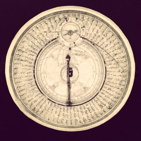 Compass Pilgrimage To Mecca, Scientific Instruments, Relationship Astrology, Turkish Pottery, Armillary Sphere, Drawing Instruments, Sundials, Art Bible, Islamic World