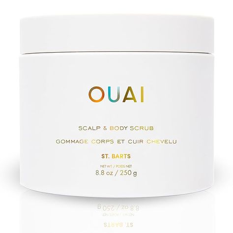 Ouai St Barts, Coconut Oil Sugar Scrub, Scalp Scrub, Exfoliating Body Scrub, St Barts, Oily Scalp, Sugar Crystals, Sugar Body Scrub, Skin Prep