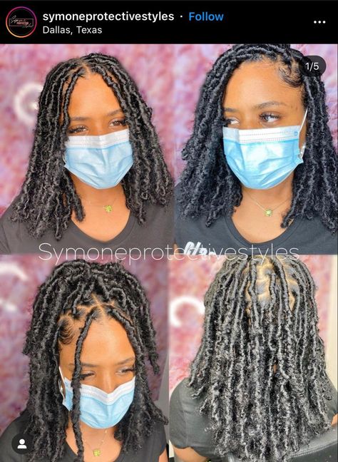 Distressed Soft Locs Short, Bob Length Faux Locs, Short Distressed Faux Locs, Short Distressed Locs, Shoulder Length Soft Locs, Short Faux Locs Shoulder Length, Soft Locs Short, Shoulder Length Faux Locs, Freedom Locs