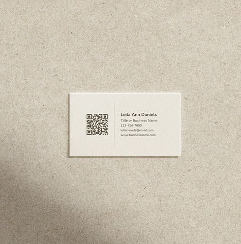 Business Card Design With Qr Code, 2023 Business Card, Personal Visiting Card, Business Card Instagram, Namecard Design, Artist Business Cards Design, Business Card Qr Code, Business Card Layout, Business Card With Qr