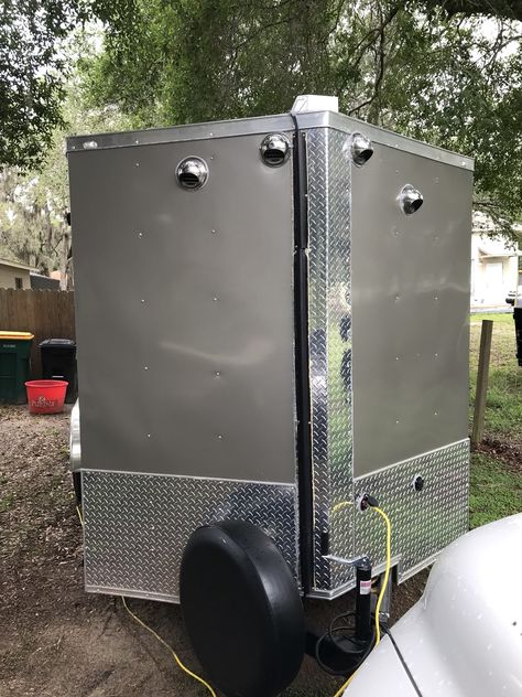 Enclosed Trailer Storage Ideas, Enclosed Trailer Cabinets, Trailer Camper Conversion, Hunting Trailer, Tool Trailer, Bug Out Trailer, Enclosed Trailer Camper, Cargo Trailer Camper Conversion, Trailer Design