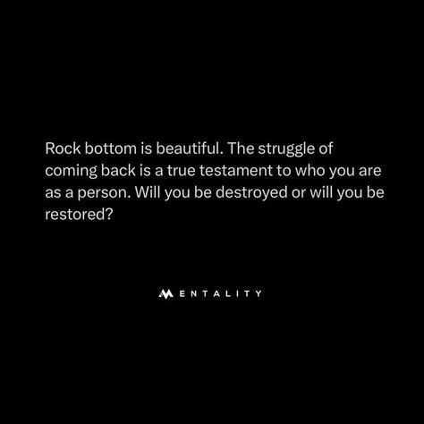 Mentality™ on Instagram: "It’s easy to be motivated and confident when things are going smooth and life is comfortable. But what you do when you’re at the bottom of the barrel, doubted and shit on with no other option but to sink or swim is the ultimate test. // MENTALITY.COM" Sink Or Swim Quotes, Day Affirmations, Motivation To Study, Motivation Aesthetic, Law Of Karma, Swimming Quotes, Sink Or Swim, Be Motivated, Good Motivation