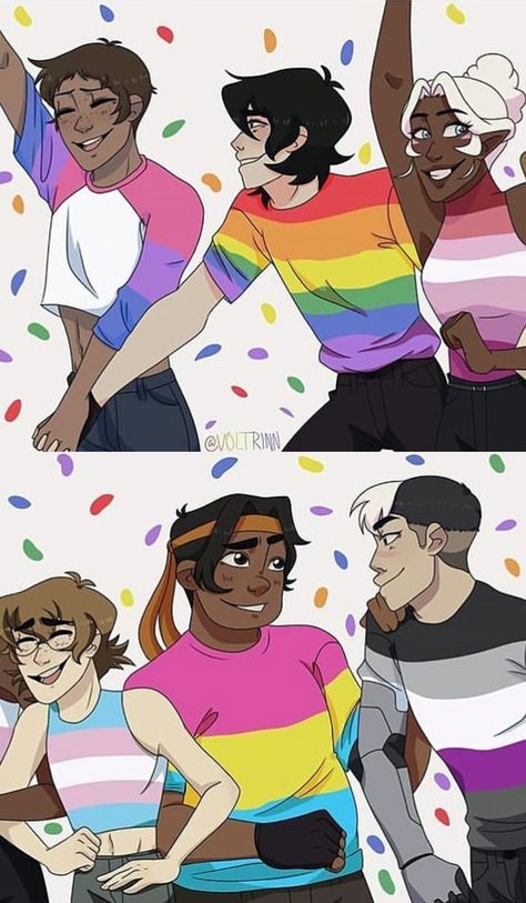 #Klance Pride Fanart, Lgbt Quotes, Lgbtq Quotes, Lgbt Humor, Lgbt Memes, Voltron Funny, Lgbtq Funny, Voltron Comics, Asexual Pride