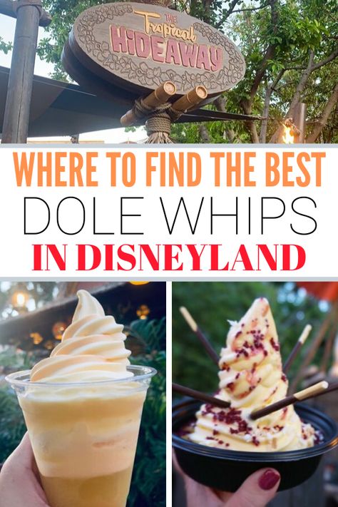 Best Disneyland Restaurants, Disneyland Snacks, Disneyland Travel, Tropical Hideaway, Disneyland Restaurants, Disneyland Holidays, Dole Pineapple, Travel Disney, Disneyland Secrets