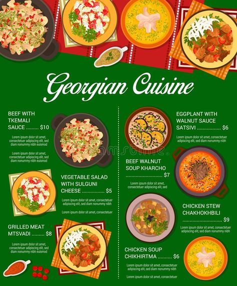 Thai Restaurant Menu, Thai Food Menu, Danish Cuisine, Masakan Malaysia, Georgian Cuisine, Irish Cuisine, Malaysian Cuisine, Spanish Restaurant, Restaurant Menu Template