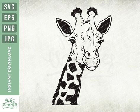 Giraffe Svg, Giraffe Shirt, Giraffe Head, Catfish Fishing, Animal Svg, Fishing Svg, Butterflies Svg, Cute Giraffe, Cricut Free