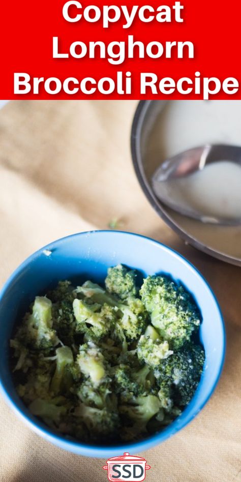 Copycat Longhorn Broccoli Recipe - this is the BEST broccoli recipe around. via @simplysidedishes89 Parmesan Broccoli Recipes, Steamed Broccoli Recipes, Copycat Longhorn, Best Broccoli Recipe, The Best Broccoli, Broccoli Side Dish, Best Broccoli, Recipes With Ingredients, Longhorn Steakhouse