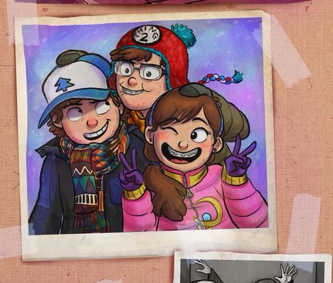 Some seasonal triplet art by Limey404/Doublepines The triplet thing is an AU Mable And Dipper, Splatoon Memes, Gravity Falls Au, Gravity Falls Comics, Reverse Falls, Ppg And Rrb, Gravity Falls Art, Cartoon Tv Shows, Unicorn Girl