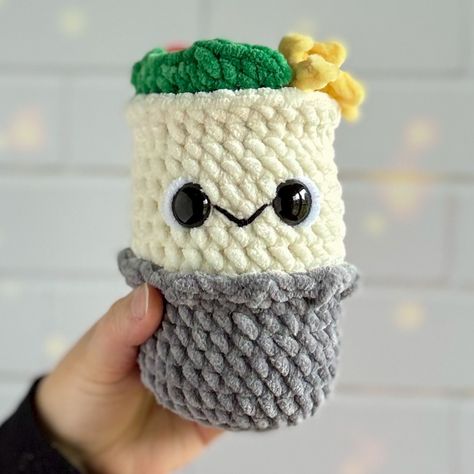 Get ready to grab your copy of this cute Mini Burrito Pattern Tomorrow! 🌯🎉 Both Burrito Plush Patterns (Big and Mini) will be available tomorrow morning! Crochet Burrito, Crochet Plushies, Fun Crochet, Fun Crochet Projects, Plush Pattern, Crochet Stuff, May 7, Burritos, Amigurumi Crochet