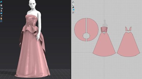 Marvelous Designer Tutorial, Clo3d Tutorial, Clo3d Patterns, Marvelous Designer Pattern, Clo3d Design, Designer Dress Patterns, Clo 3d Fashion, Marvellous Designer, Digital Fashion Design