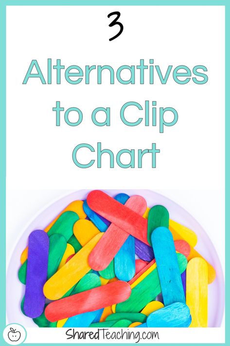 3 Alternatives to Clip Charts - Shared Teaching Clip Chart Alternative, Class Reward System, Class Incentives, Professional Development Books, Teaching Portfolio, Behavior Plan, Behavior Clip Charts, Better Writing, Behavior Plans