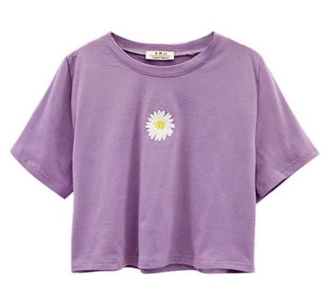 10 Years Girl Dress, Boogzel Apparel, Daisy Crop Top, Estilo Indie, T Shirt Crop Top, Crop Top Outfits, Cute Crop Tops, Indie Outfits, Indie Kids