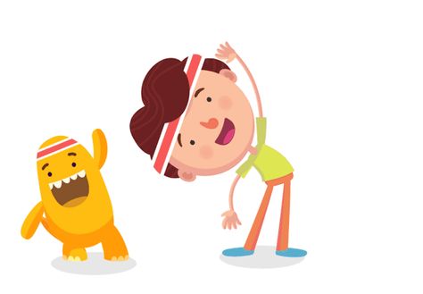 PlayKids kids exercise children sticker Exercise Animation, Kids Exercise, Exercise Gif, Bored Dog, Funny Cartoon Gifs, Gif Pictures, Cartoon Gifs, Cartoon Background, Motion Design Animation