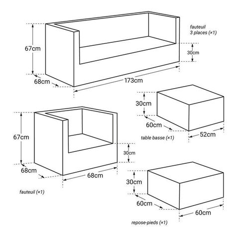 Sofa Dimensions Cm, Sofa Frame Plans, Furniture Design Sketches, Wooden Sofa Designs, Furniture Dimensions, Outdoor Furniture Sofa, Sofa Dimensions, Living Room Sofa Design, Sofa Set Designs