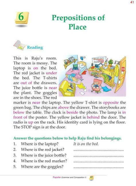 Grammar Prepositions, 3rd Grade Grammar, Nouns Verbs Adjectives Adverbs, Reading Comprehension For Kids, Reading Comprehension Kindergarten, Reading Comprehension Lessons, Nouns Verbs Adjectives, Teaching English Grammar, Learning English For Kids