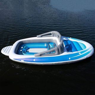 Sun Pleasure 6-Person Inflatable Boat Party Island Lake Floats, Piscina Intex, Cool Pool Floats, Bay Breeze, Pool Floaties, Cocoppa Wallpaper, Lake Boat, Parasailing, Boat Party