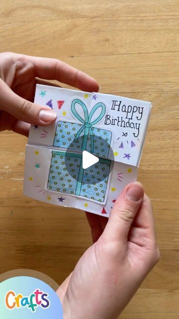 Twinkl Plus on Instagram: "🎉💌 Ready to level up your birthday cards? 🎂✨  The Never-Ending Birthday Card is here to keep the surprises coming—flip after flip! 🎂💌 With four card faces to decorate with messages and doodles, it’s the gift that keeps on giving! 🎈✂️  Every side reveals something new—like a party that never stops! 🥳  Want to make your own? Comment “Flip It!” for a direct link to step-by-step instructions on our website! 🎁✨  #twinkl #twinklcrafts #twinklcraftclub #neverendingbirthdaycard #birthdaygoals #diybirthdayfun #birthday #handmadebirthdaycard #diybirthdaycard" Happy Birthday Crafts, Infinity Card, Never Ending Card, Birthday Goals, Flip Cards, Birthday Crafts, Birthday Cards Diy, Handmade Birthday Cards, Diy Birthday