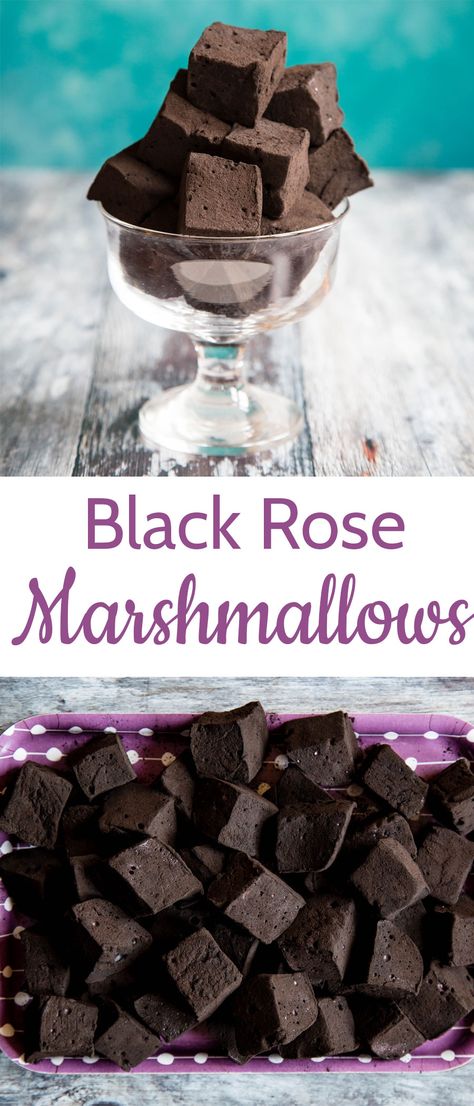 Smore Truffles Recipe, Jello Marshmallow Recipe, Homade Marshmallows, Blueberry Marshmallows, Mushroom Marshmallow, Marshmallow Recipe Ideas, Marshmallow Packaging, Rose Marshmallows, Home Made Marshmallows