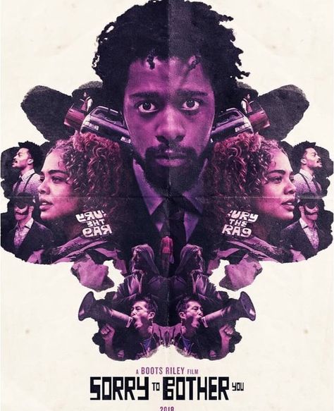 Sorry To Bother You Poster, Sorry To Bother You, Lakeith Stanfield, Film Acting, Afro Futurism, Wallpaper Prints, Culture Club, Futurism, New York Post