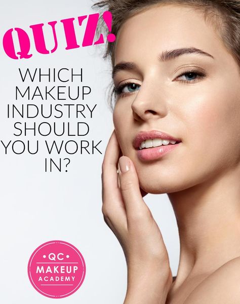 Which makeup industry best suits YOUR interests and talents? Take our quiz to find out! #QCMakeupAcademy #makeup #makeupartist #mua #makeupquiz #beautyquiz #helpfulblog #onlineschool #makeuptraining #fashionindustry #makeupindustry #beautyindustry #freelancemakeupartist #freelanceindustry #makeupcareer #careertips #learnmakeup Makeup Quiz, Beauty Quiz, Learn Makeup, Freelance Makeup Artist, Makeup Training, New Template, Makeup Academy, Hacks Beauty, Best Suit